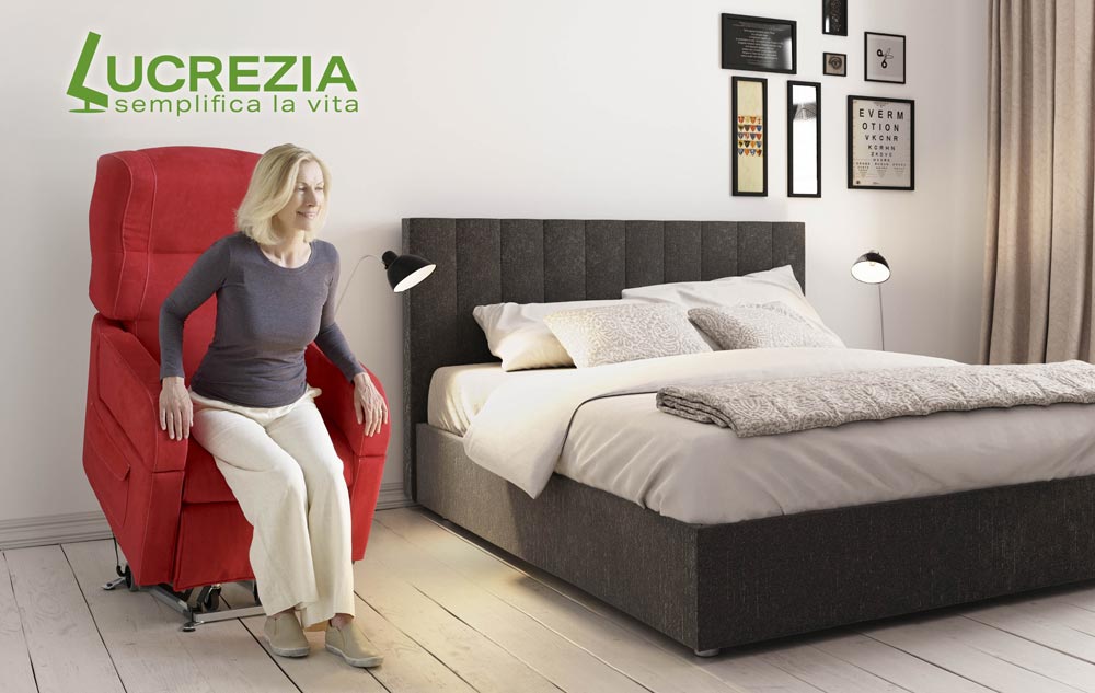 La nuova poltrona relax Lucrezia